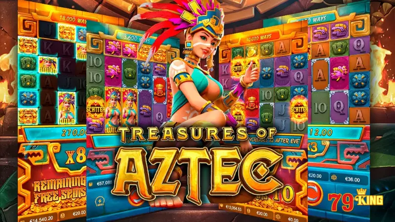 Slot game kho báu Aztec tràn đầy thú vị